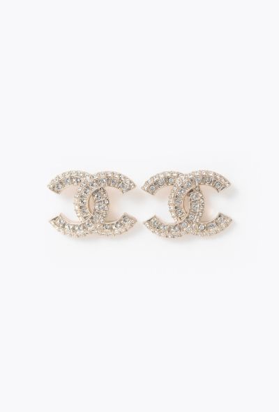 Chanel 2024 Strass Embellished Earrings - 1