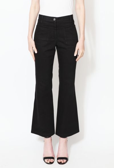 Chanel Bootcut Double Pocket Denim Trousers - 2