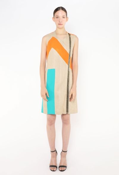 Balenciaga S/S 2010 Patchwork Shift Dress - 1