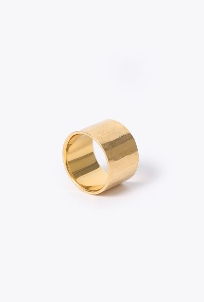 Vintage Fine Jewelry '70s Dihn Van 22K Yellow Gold Ring - 1