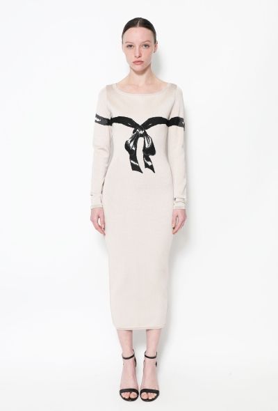 Alaïa ICONIC F/W 1992 Ribbon Knit Dress - 1