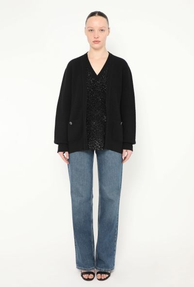 Chanel 2014 Trompe l'Œil Sequin Sweater - 2