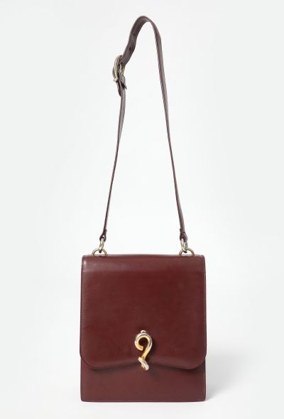 Gucci '70s Burgundy Shoulder Bag - 1