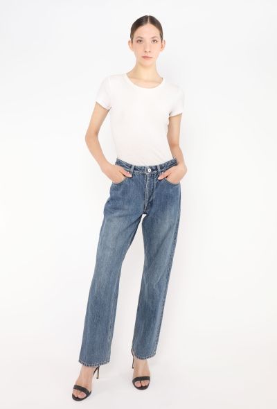 Jil Sander 2024 Classic Stone-Washed Jeans - 1