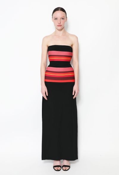 Madame Grès HAUTE COUTURE 1976 Bayadère Gown - 1