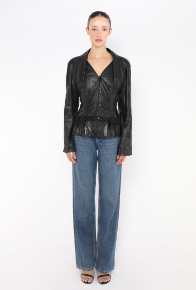Dior 2005 Lambskin Bar Jacket - 2