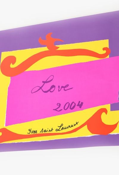 Saint Laurent Original Love Poster, 2004 - 2