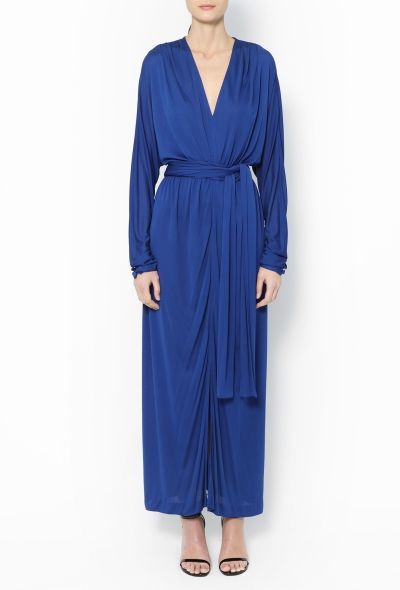 Guy Laroche '70s Belted Jersey Dress - 2