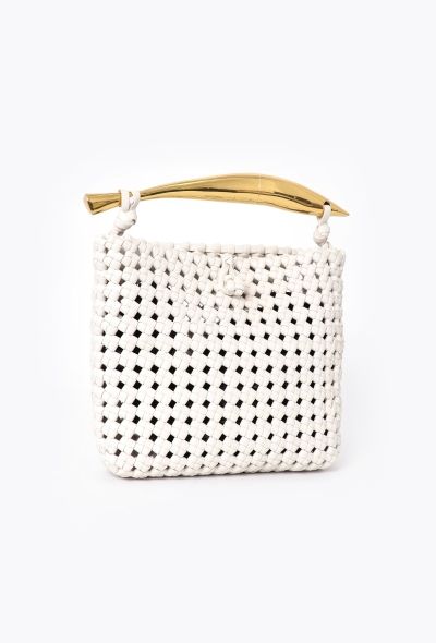 Bottega Veneta Sardine Handle Crochet-Leather Bag - 2