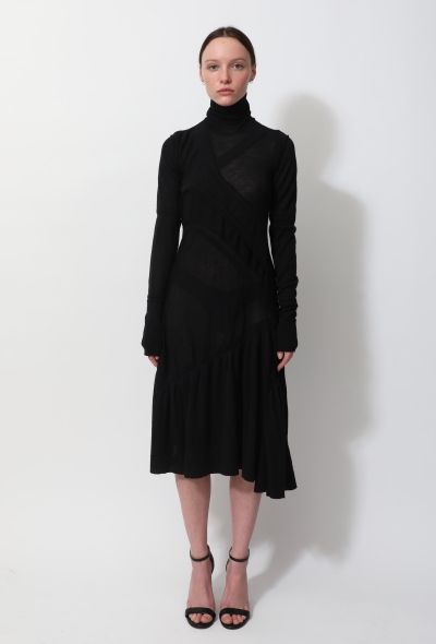 Balenciaga S/S 2006 Knit Flared Dress - 1