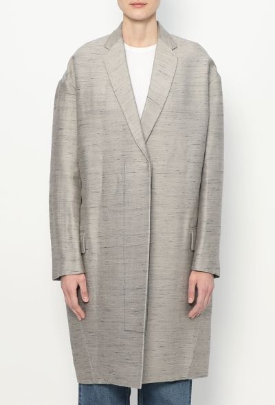 Céline 2013 Oversized Stitched Coat - 2