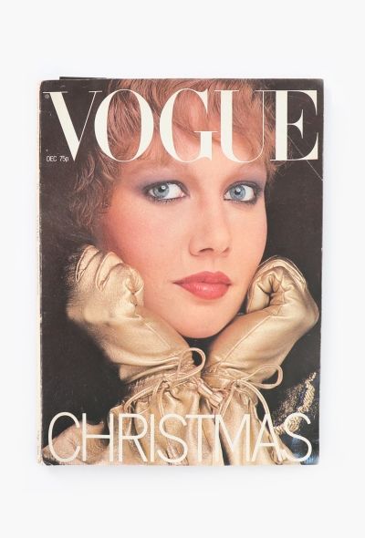 VOGUE UK December 1977 Christmas Issue - 1