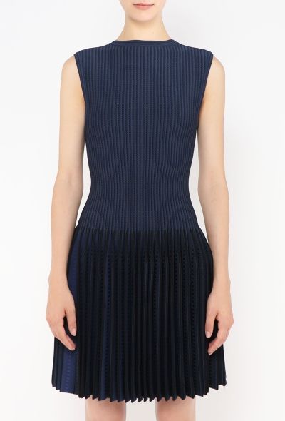Alaïa Micro Pleated Skater Dress - 2