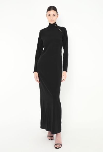 Jean Paul Gaultier Metallic Rivet Maxi Dress - 1