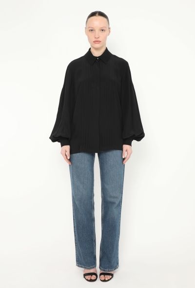 Chanel 2017 Pleated Silk Tunic - 2