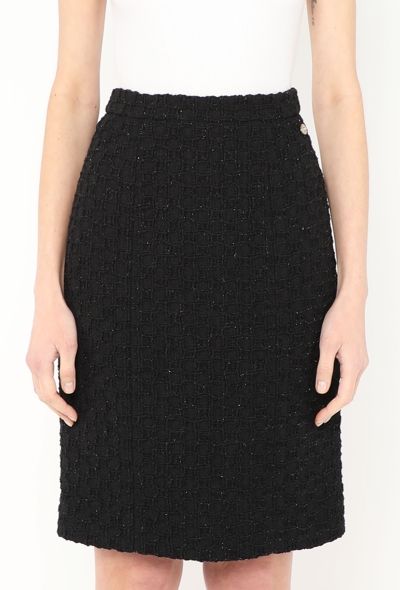 Chanel Resort 2021 Embroidered Tweed Skirt - 2