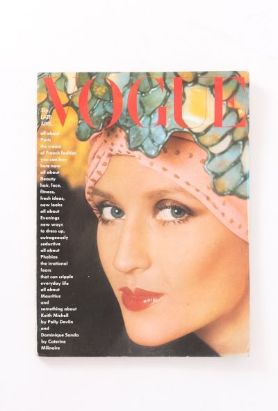 VOGUE UK 1974 David Bailey Issue Trio - 2