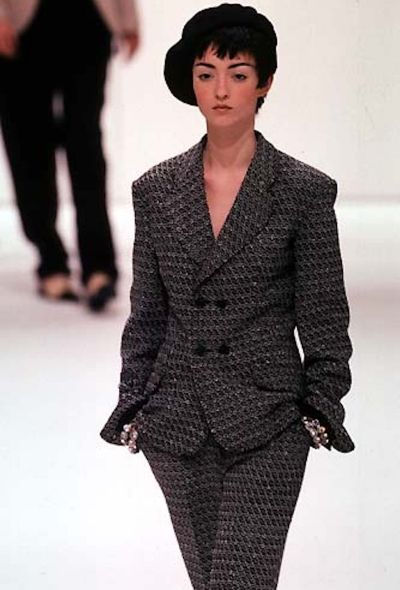 Chanel S/S 1998 Bicolor Embroidered Jacket - 2