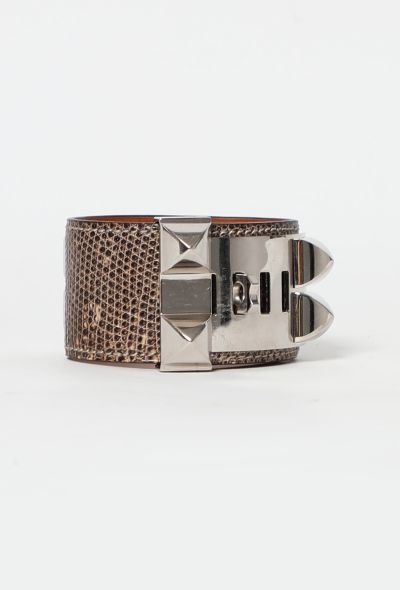 Hermès 2009 Varanus Niloticus Médor Cuff - 2