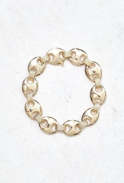 Hermès Vintage 18k Yellow Gold Bracelet - 1
