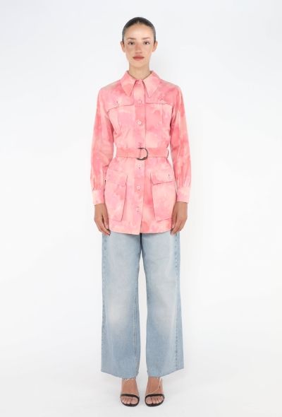 Saint Laurent HIGHLY COLLECTOR 1969 Tie-Dye Safari Jacket - 2