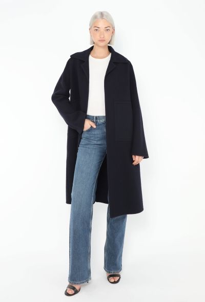 Céline Felted Oversized Pocket Coat - 2