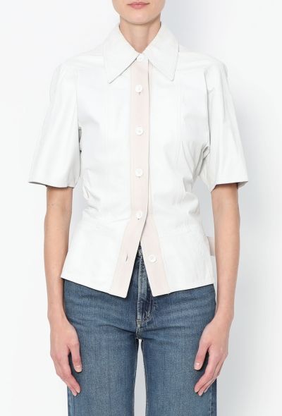 Céline 2017 Belted Lambskin Top - 1