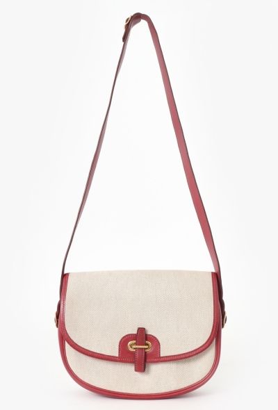 Hermès Toile H & Red Courchevel Balle De Golf - 1