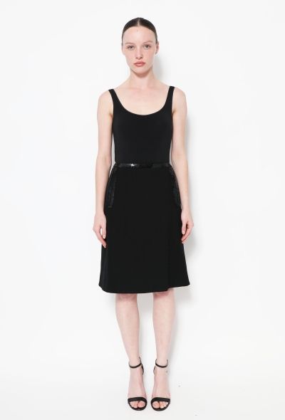 Chanel Embellished Sequin Trim Skirt - 2