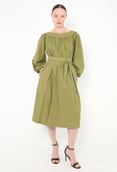 Saint Laurent Late '70s Belted Peasant Ensemble - 1