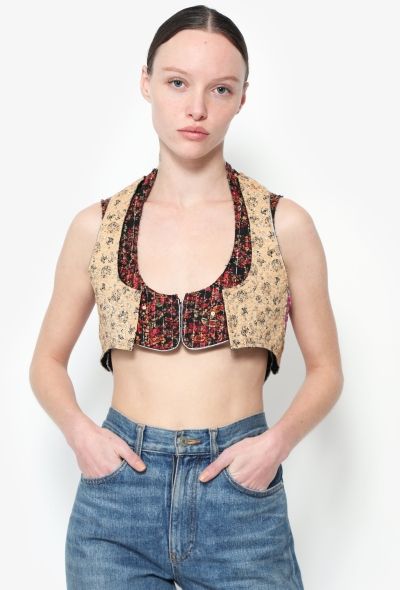 Balenciaga ICONIC S/S 2002 Le Dix Patchwork Top - 1