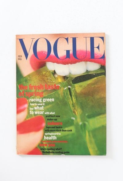 VOGUE UK February 1977 'First Taste of Spring' Issue - 1