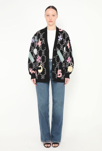 Chanel 2022 Cashmere Clover Cardigan - 2