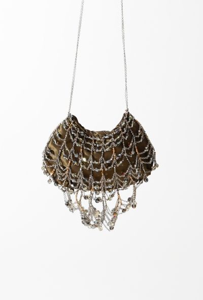 2000s Swarovski Couture Beaded Purse - 2