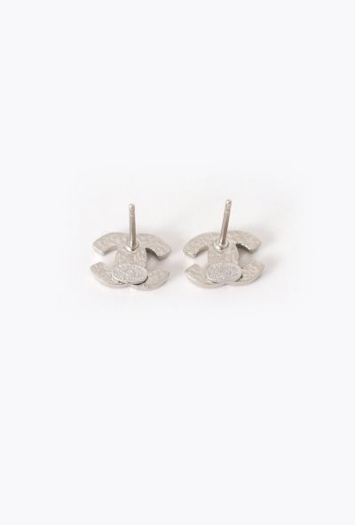 Chanel Enamel 'CC' Earrings - 2