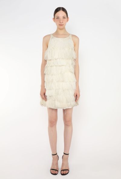 Chloé RARE 1960s Marabou Feather Dress - 2