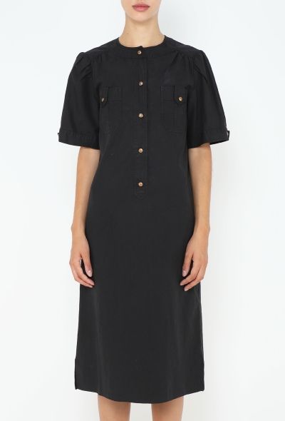 Céline Vintage Poplin Triomphe Dress - 2