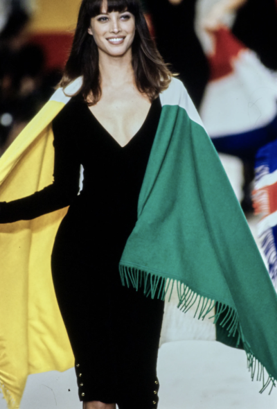 Chanel COLLECTOR F/W 1994 Velvet Jumpsuit - 2