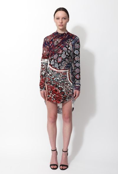 Louis Vuitton Ruched Printed Dress - 1
