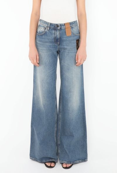 Louis Vuitton 2024 Monogram Wide-Leg Jeans - 2