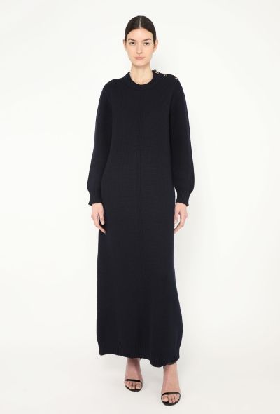 Bottega Veneta Resort 2023 Appliqué Sweater Dress - 1