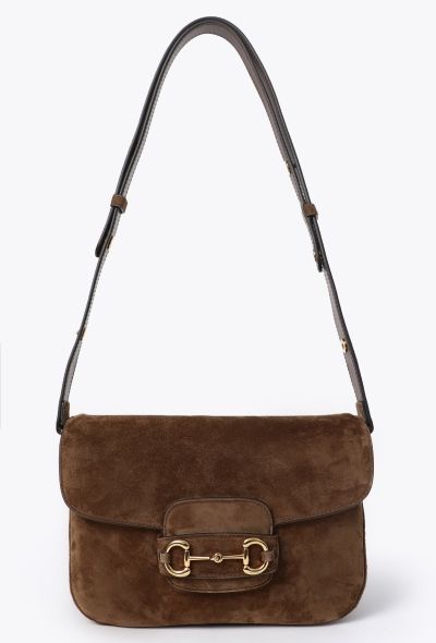 Gucci F/W 2025 Horsebit 1955 Aura Medium Shoulder Bag - 1