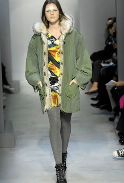 Balenciaga F/W 2007 Ikat Silk Dress - 2