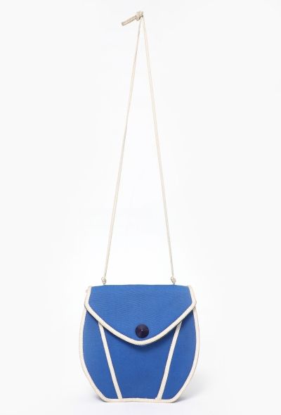 Saint Laurent '80s Canvas Mini Crossbody Bag - 1