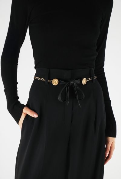 Chanel Resort 2020 Ribbon Chainlink Belt - 1