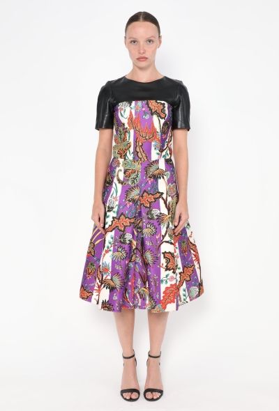 Balenciaga Pre-Fall 2011 Printed Cocktail Dress - 1