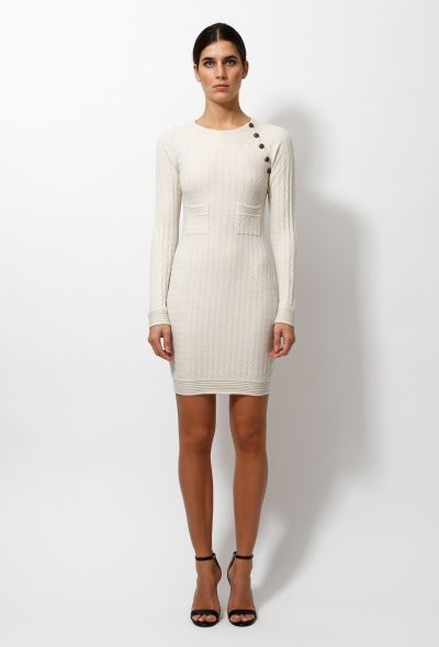 Chanel Knit Fitted Dress - 1