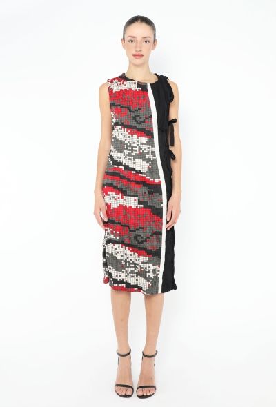 Prada S/S 2009 Crinkled Graphic Dress - 1