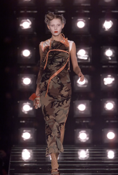Dior Iconic S/S 2001 Camouflage Cotton Dress - 2