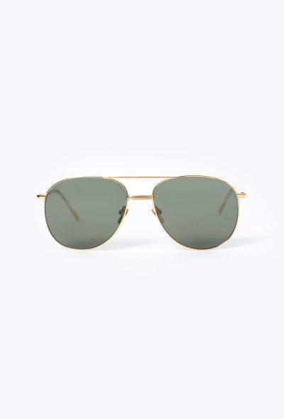 Linda Farrow Aviator Sunglasses - 1